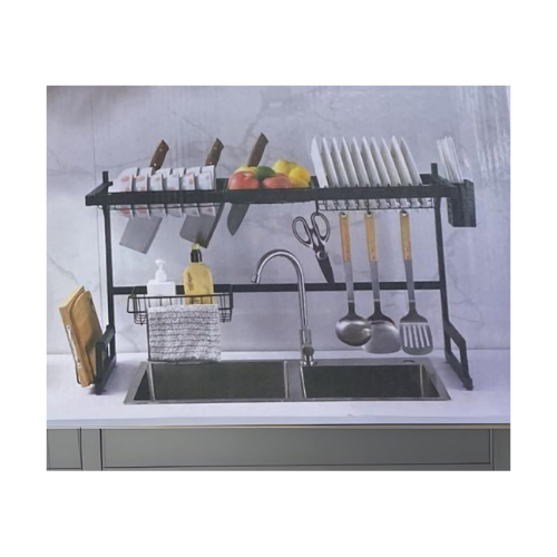 Escurrridor para platos de acero inoxidable