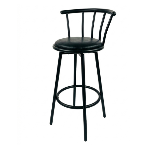 SILLA TIPO BAR DE CUERINA